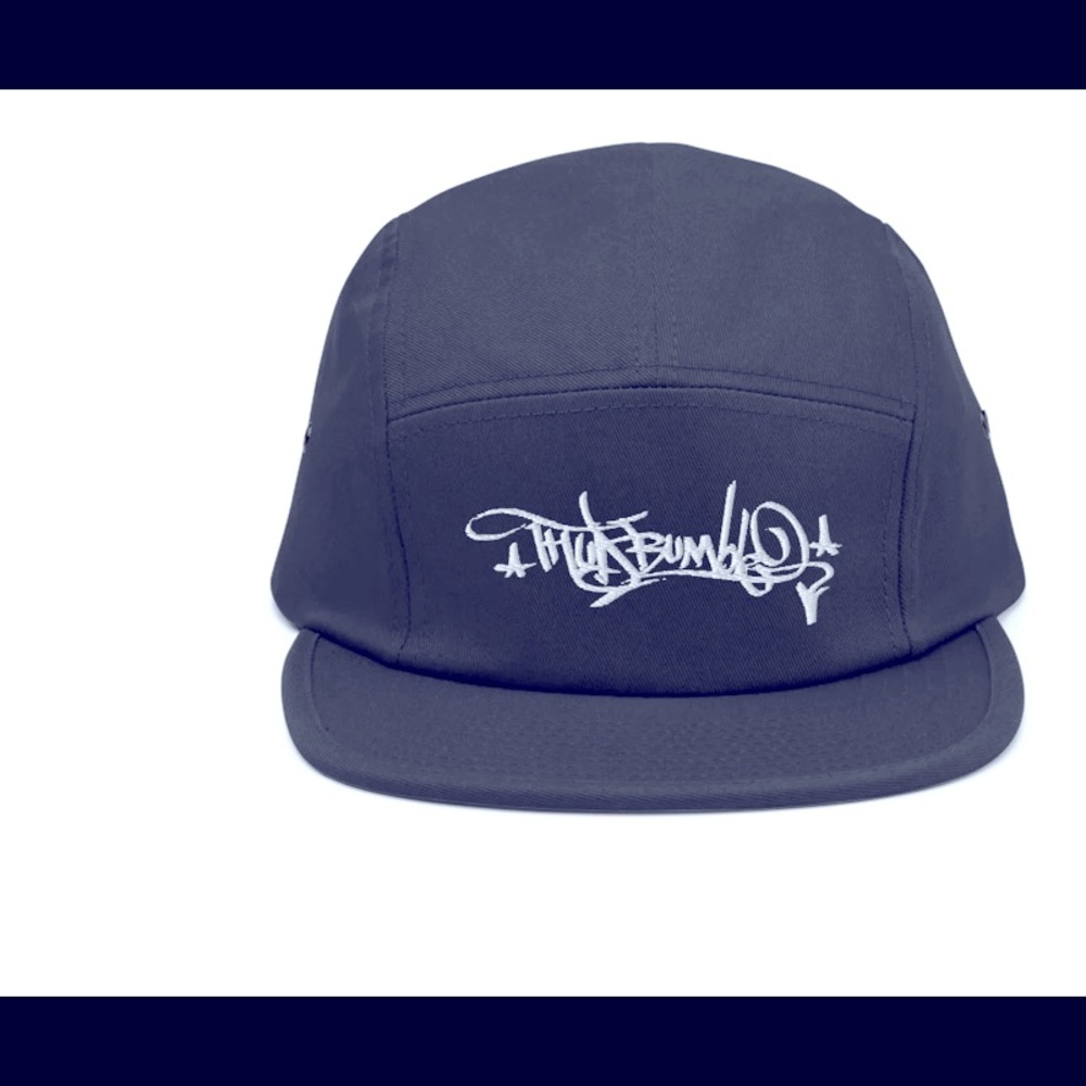 Navy blue Thud rumble hat…does not fit